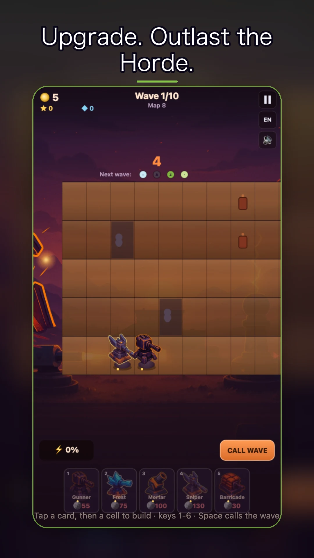 Zombie Lane Defense screenshot
